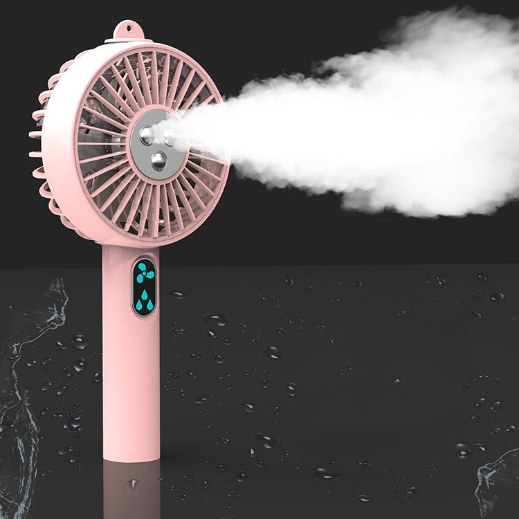 Beauty spray moisturizing fan