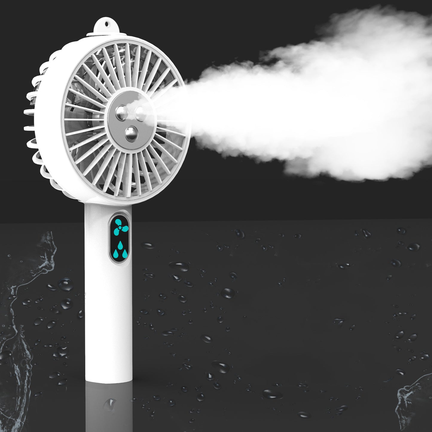 Beauty spray moisturizing fan